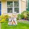 Easter Decorations Outdoor, 3 Metal Bunny Decorative Garden Stakes for Easter Decor, Welcome Rabbits Happy Easter Yard Sign for Home Outside Garden Front Door Porch Lawn Spring Decorations